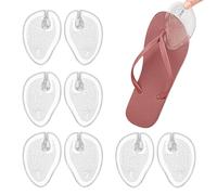 OHREN 4 Paia Protezione Dita Piedi Silicone per Infradito, Salvadita Piedi Uomo Donna, Gel Antiscivolo Riutilizzabile per Sandali