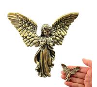 OHREN Angelo custode in Figurina portafortuna realizzata a mano,angel,Angelo fortunato,Ascensione di Gesù, Assunzione di Maria, Pasqua(incisione, 1)