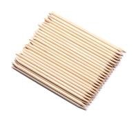 OHREN Bastoncini d'Arancio,200 Pezzi,Doppia Faccia,Bastoncini Spingi Cuticole in Legno,Remover per Unghie,Accessori per Manicure e Cura della Cuticola (15cm)
