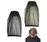 OHREN Cappello con Zanzariera, 2 Pezzi Rete per la Testa, Protezione da Zanzare e Insetti, Protezione per la Testa e Rete per Zanzariere per Campeggio, Escursionismo, Arrampicata, Pesca e Apicoltura