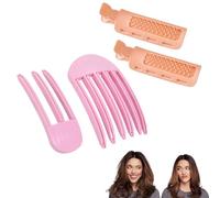 OHREN Pettine per modellare il vento per soffici pony, strumento semplice per un sacco di volume sulla corona per uomini e donne, clip di sollevamento senza lasciare traccia per le radici dei capelli