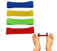 OHREN Set di 4 fasce di correzione per divaricatori per alluce valgo di alta qualità, per l'alluce valgo, distanziatori per dita dei piedi, dita dei piedi corrette, correttore per dita dei piedi.