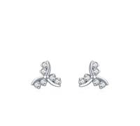 Ohrhänger Silber 925 Set, Ohrringe Set Silber Geometrisch mit Zirkonia Geschenk Beste Freundin