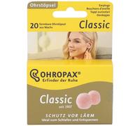 Ohropax Classic Auricolari In Cera 20 pz Tappi per le orecchie