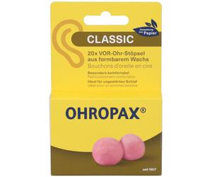 Ohropax Classic Auricolari In Cera 20 pz Tappi per le orecchie