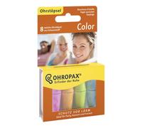 Ohropax color tappi intrauricolari 8 pezzi
