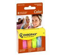 Ohropax Colore 8 Pezzo Scatola IN Pratico Orecchie Festival Concerto Anti Rumore