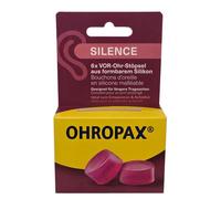 OHROPAX GmbH OHROPAX SILICON SILENCE TAPPI AURICOLARI 6 PEZZI