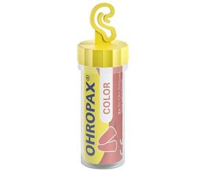 OHROPAX Tappi per le orecchie color - Tappi per le orecchie in morbida schiuma - particolarmente comodi anche per uso prolungato - valore di isolamento acustico SNR 35 dB - ideali per feste, eventi e