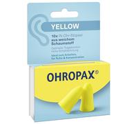 OHROPAX Tappi per le orecchie gialli - Tappi IN-orecchio in morbida schiuma - Confortevoli anche per uso prolungato - Valore di isolamento acustico SNR 35 dB - Ideali per lavorare, per il riposo e la