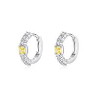 Ohrringe Silber Creolen Klein Set, Damen Ohrringe Klein Rund mit Zirkonia 925 Silber Geshenke Frauen für Geburtstag