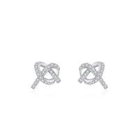 Ohrstecker Set Damen Silber, Süße Ohrringe Geometrisch mit Zirkonia 925 Silber Geschenk Beste Freundin Geburtstag