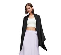 OhSunny Sciarpa da viaggio da donna, protezione solare UPF 50+, scialle, costume da bagno estivo, coperta rinfrescante SLO6M236YT, Nero , Etichettalia unica