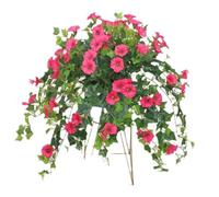 Ohulelks Fiori, Fiori Artificiali, Strutture di Fiori Artificiali per EsterniFiori Artificiali Simulati UV, Regali per Le Vacanze All'Aperto A