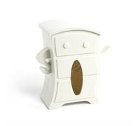 Ohulelks Scatola Porta Fazzoletti da Parete da Tavolo Porta Rotoli di Carta Igienica con Supporto