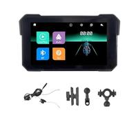 Ohulelks Schermo di Navigazione GPS Portatile per Moto da 5 Pollici, Wireless, Carplay, Android Auto, IP68, Display Impermeabile, Bluetooth