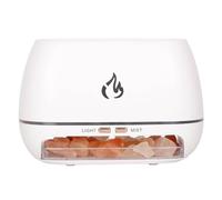Ohulelks Umidificatore D'Aria con Aroma di Pietra di Sale, Luce Colorata, Luce Notturna, Diffusore di Essenziali per Aromaterapia, Spruzzatore per Aromaterapia B