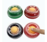 OHYER 4 Pezzi Umidificatore per Dito Spugna Bagnate Dito in Plastica Spugna Rotonda Dita Umidificatore a Punta di Dito per Ufficio Ufficio Postale Calcolo di Carta Fatture Francobolli (Colorato B)