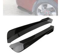 OHZOIRIC 2Pcs Labbro Paraurti Posteriore per Nissan Note E11 2006-2013 | Splitter Gonna Diffusore Lucido Aerodinamico Accessori di Styling Esterno Auto