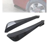 OHZOIRIC 2Pcs Labbro Paraurti Posteriore per Nissan Note E12 2013-2020 | Splitter Gonna Diffusore Lucido Aerodinamico Accessori di Styling Esterno Auto