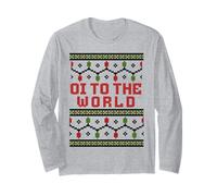 OI to The World Rude Brutto Natale Maglia a Manica