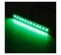 OIAJDSAD Per Camion Rimorchio Autobus Fanali Posteriori Assemblaggio Auto 12-24V 12 Indicatori Di Direzione Fari Laterali Anteriori Lampada gruppo ottico luce stop(Green)