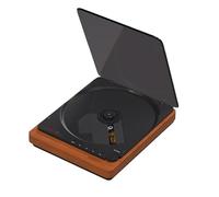 oiakus Lettore CD Vintage, Lettore CD Bluetooth Professionale, con modalità USB, Uscita Ottica e Display LCD, Funzionamento Semplice, per Esperienza di ascolto Domestico