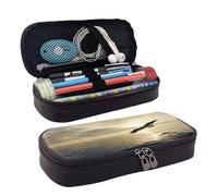 OIBNKCN The Eagle Soaring - Astuccio in pelle PU di alta qualità, multifunzione, per penne, matite e piccoli accessori