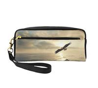OIBNKCN The Eagle Soaring - Trousse da viaggio versatile con stampa fronte/retro, in pelle sintetica ultra morbida, organizer per cosmetici, per donne, festa della mamma e apprezzamento degli