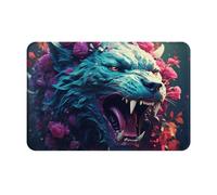 OIBNKCN The Mountain Lion - Zerbino versatile, resistente, facile da pulire, antiscivolo, per porta d'ingresso, ingresso e decorazione della casa
