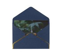 OIBNKCN Tre gocce d'acqua Eleganti biglietti di auguri - vuoto all'interno, assortimento di biglietti per tutte le occasioni, include buste e adesivi dorati.