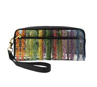 OIBNKCN Trousse da viaggio versatile con nappe colorate, stampa su entrambi i lati, organizer per cosmetici in pelle PU ultra morbida per donne, regali per la festa della mamma e apprezzamento degli