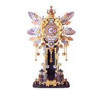 Oichy Set di mattoncini da costruzione, motivo torre dell'orologio da favola, per architettura, mattoni da costruzione, kit modello architettonico, per regali e decorazioni (Torre dell'orologio)