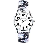 OIDEA Boho - Orologio elastico da donna: orologi rotondi analogici al quarzo per signora scala numeri arabi grandi chiari e facili da leggere cinturino in lega - per il tempo libero affari regali