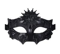 OIDEA Maschera Veneziana Viso Uomo: Mezza Mascherata da Ballo Dio del Sole Stile Egitto Grecia Italiana Plastica - Decorazione Carnevale Costume Halloween Stile 1