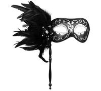 OIDEA Maschere mascherate portatili: maschera piume veneziane sexy per Halloween Carnevale festa gioco di ruolo - costumi cosplay