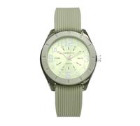 OIDEA Orologio analogico al quarzo rotondo in silicone, da donna, con lancette luminose, formato 24 ore, movimento al quarzo, sportivo, per San Valentino e Natale