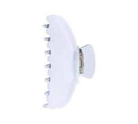 OideGuiing Fermaglio per capelli in acetato resistente, 10,2 cm, bianco, per capelli fini e spessi, colore: bianco