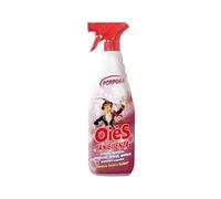 OièS Saniessenza Detergente Profumato 750 ml - Profumatore Ambiente 5 in 1 Spray Igienizzante Multiuso per Pavimenti e Superfici - Profuma, Igienizza, Deodorizza, Deterge e Spolvera - Porpora