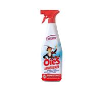 OièS Saniessenza Detergente Profumato 750 ml - Profumatore Ambiente 5 in 1 Spray Igienizzante Multiuso per Pavimenti e Superfici - Profuma, Igienizza, Deodorizza, Deterge e Spolvera - Velvet