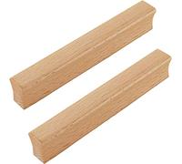 OIFAODAO, 2 pomelli for cassetti in legno, maniglia for armadio, guardaroba, solido, adatto for comodino, cassetto, for tronchi,Tiri per porte in legno(Hole distance:96mm)