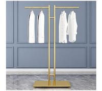 OIFAODAO, Appendiabiti moderno Espositore for vendita al dettaglio di abbigliamento, Organizzatore vestiti commerciali, da pavimento for gioielli,Stendibiancheria(Style 1,100x150CM)