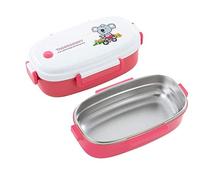 OIFAODAO, Bento Boxes Lunch Box a tenuta stagna for adolescenti, in acciaio inossidabile 304 box in stile giapponese, Se a prova di perdite,Contenitore per il pranzo(Red-b)