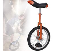 OIFAODAO, Bicicletta a Ruota Singola con Antiscivolo da 20 Pollici, Cerchio in Lega, Pneumatico Extra Spesso, Sedile Regolabile, for Sport all'Aria Aperta, Fitness, Esercizi, Salute,Monociclo(Red)