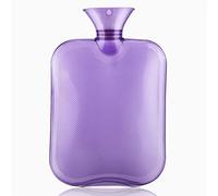 OIFAODAO, Borsa dell'Acqua Calda Classica Trasparente Watehot Portatile Riutilizzabile riempita Ideale for alleviare Il Dolore, e Fredda/Blu,Borsa dell'Acqua Calda(Purple)