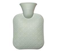 OIFAODAO, Borsa dell'Acqua Calda con Ampia Apertura, Comoda Borsa Classica Multiuso, scaldapiedi for Le Mani, for alleviare Il Dolore al Collo e alla Spalla,Borsa dell'Acqua Calda(Green)