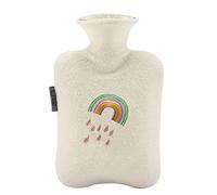 OIFAODAO, Borse dell'Acqua Calda Borsa con Morbida Copertura in Pile Portatile Riutilizzabile Ideale for alleviare Il Dolore, e Fredda,Borsa dell'Acqua Calda(S Size)