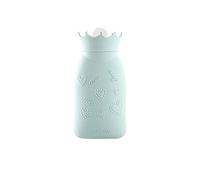 OIFAODAO, Borse dell'Acqua Calda Borsa for iniezione d'Acqua in Silicone Ideale for alleviare Il Dolore riempita con Acqua e Fredda,Borsa dell'Acqua Calda(Groen,M)