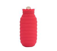 OIFAODAO, Borse dell'Acqua Calda Borsa in Silicone riempita d'Acqua Riutilizzabile Portatile di Acqua Calda/O,Borsa dell'Acqua Calda(O)