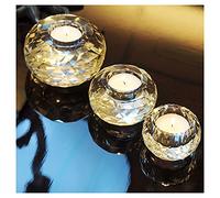 OIFAODAO, Candelabri Portacandele in cristallo, portacandele, Set candelabri for la tavola di casa Decorazioni for anniversari matrimonio ，Portacandele